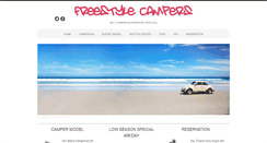 Desktop Screenshot of freestylecampers.com